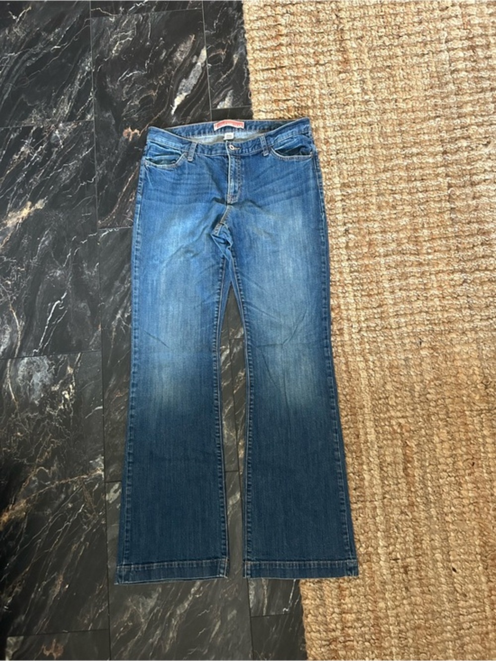 GAP long and lean Women's Medium Blue Wide Leg Jeans